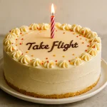 Take Flight Birthday Cake